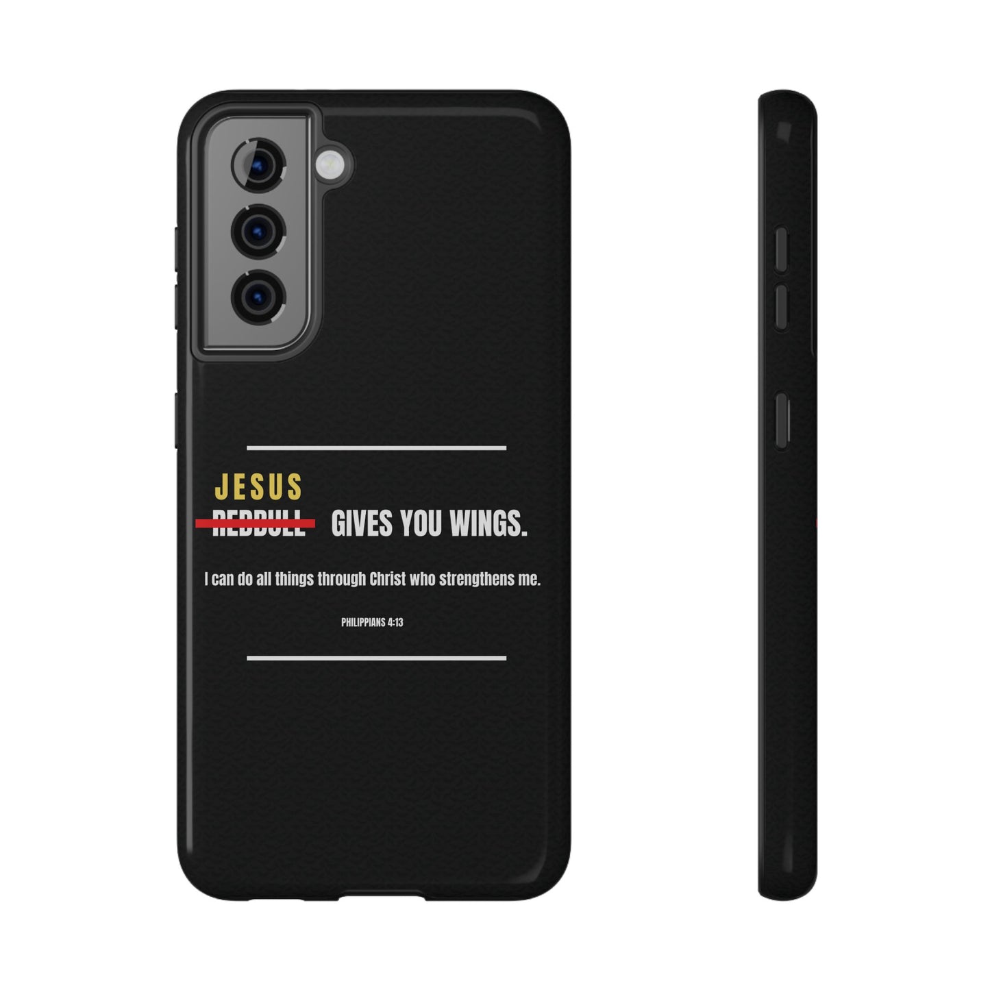 Jesus Gives You Wings Phone Case – Philippians 4:13