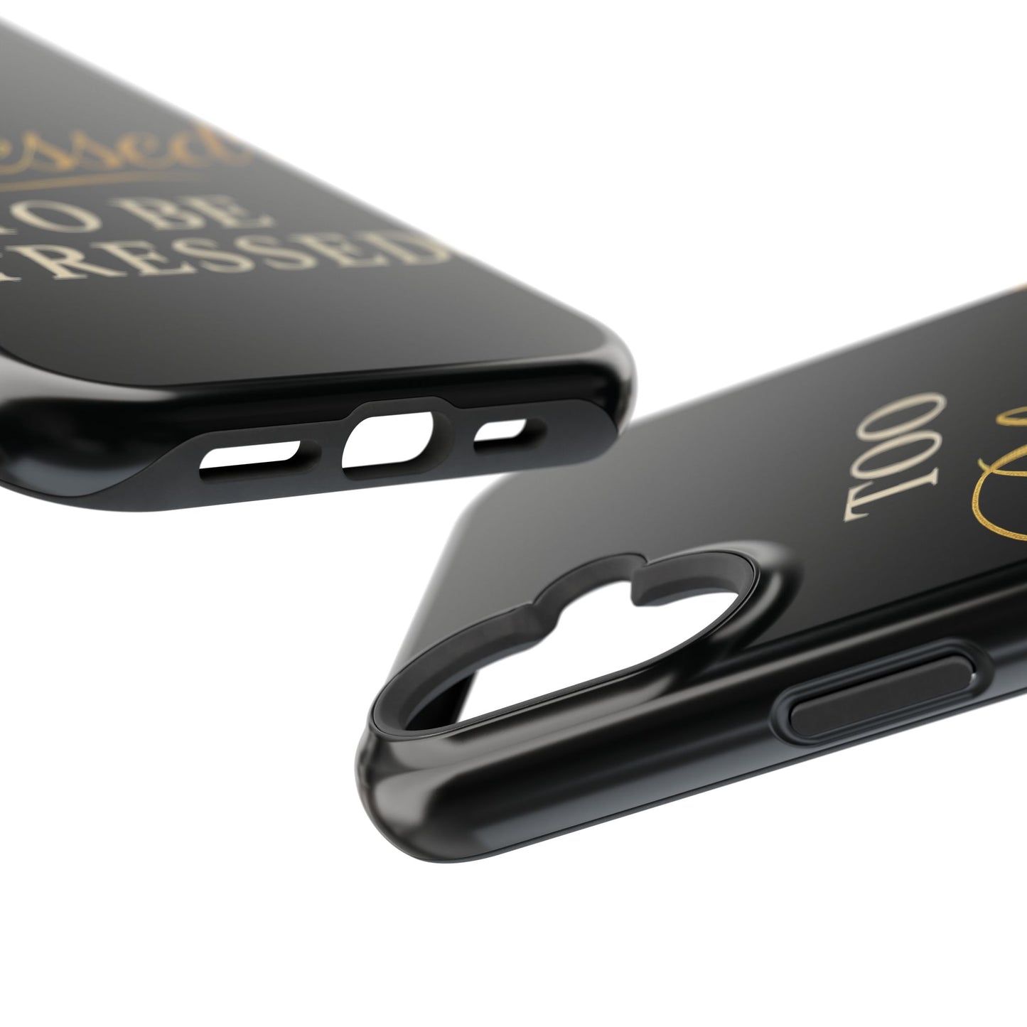 Too Blessed To Be Stressed Phone Case