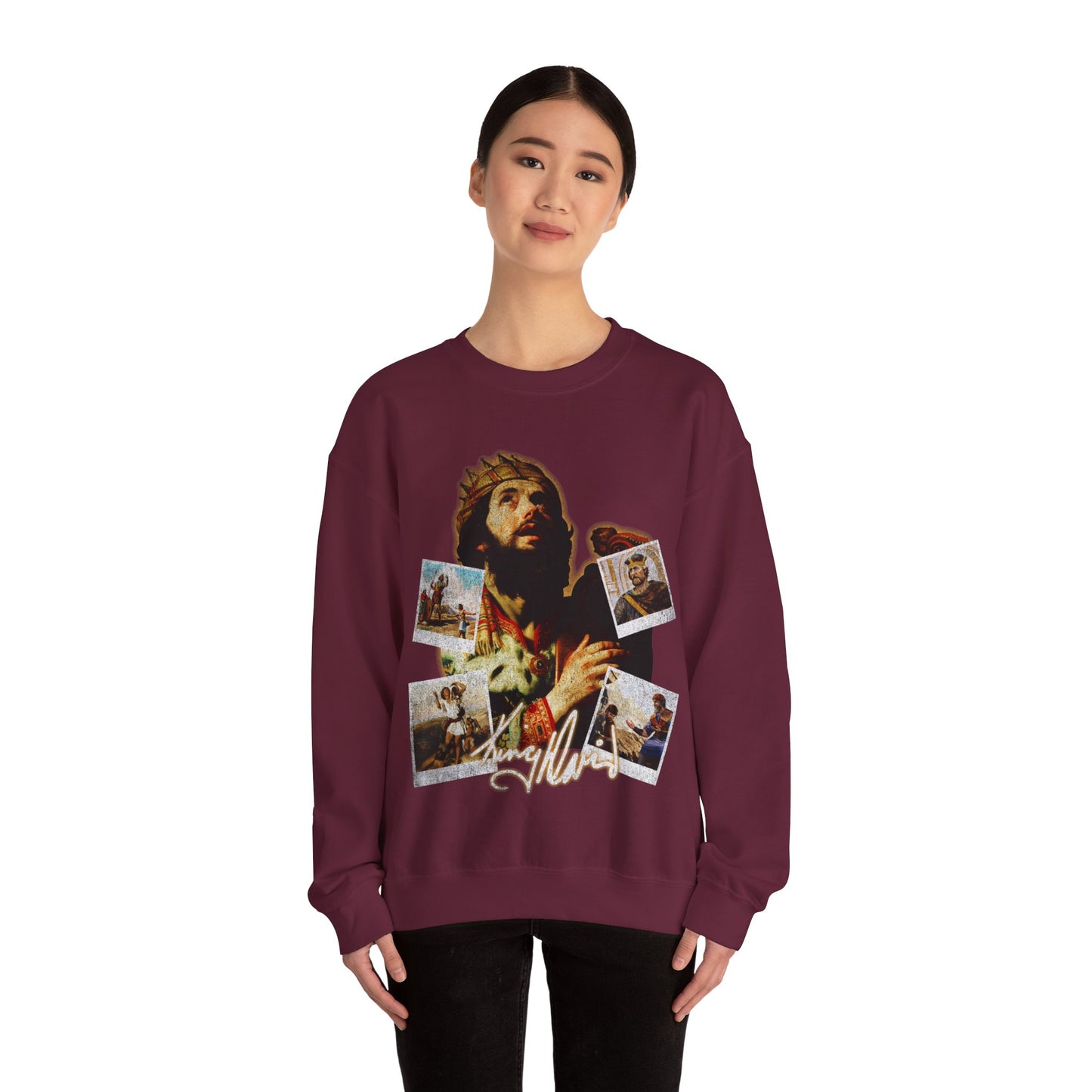 King David Graphic Sweatshirt