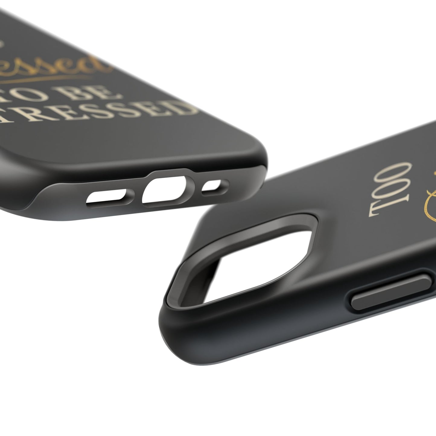 Too Blessed To Be Stressed Phone Case