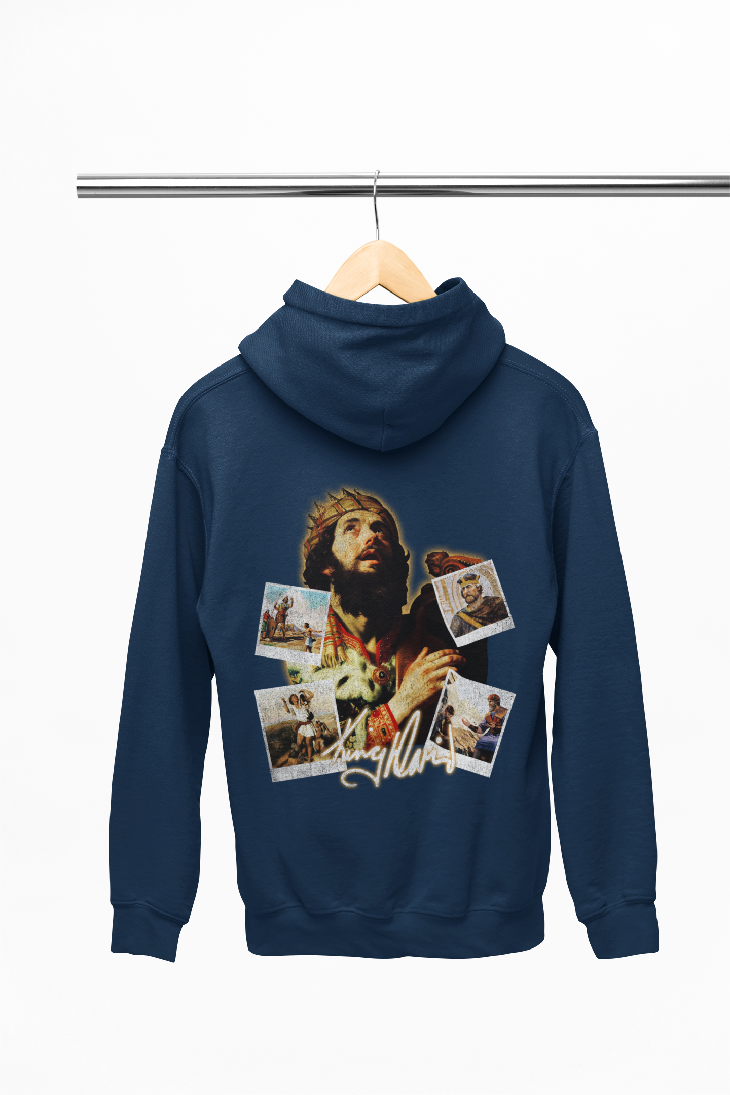 King David Graphic Hoodie