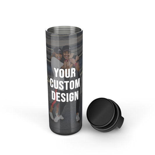 Custom Insulated Tumbler (Clasp Lid) - Multiple Sizes